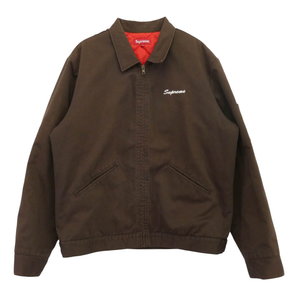 Supreme シュプリーム 16AW Playboy Work Jacket 刺繍 キルティング