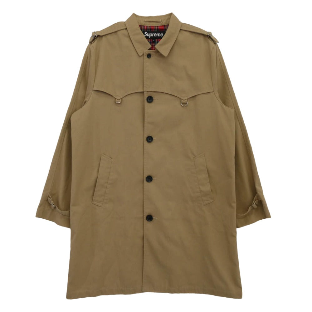 supreme トレンチコート シュプリーム L シュプリーム エッシャー