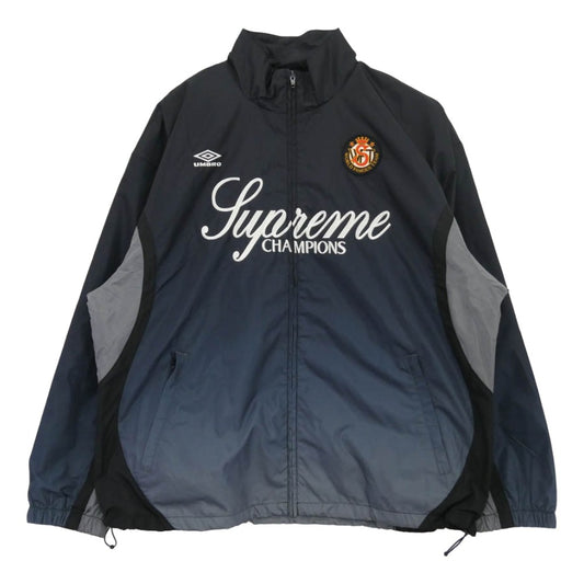 Supreme シュプリーム 25AW x Umbro Gradient Track Jacket アンブロ グラデーション トラック ジャケット ネイビー系 XL【極上美品】【中古】