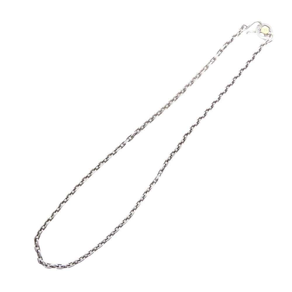 WINGROCK ウィングロック CH-MSK 金メタルホイール フック チェーン ネックレス 50cm シルバー系【中古】