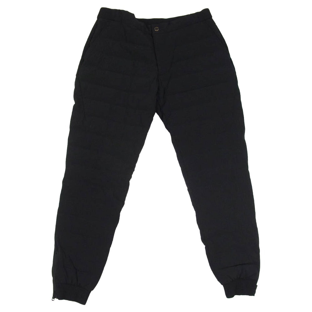 1piu1uguale3 ウノピュウノウグァーレトレ MRP631 NYU105 4WAY RIB ZIP PT DOWN リブ ジップ イージーパンツ ダウンパンツ ブラック系 VI【中古】