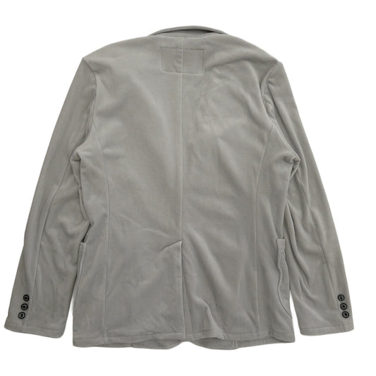 1piu1uguale3 ウノピュウノウグァーレトレ SK016 WF01 WFACE EASY JACKET ベロア ダブルフェイス イージー ジャケット 2Bジャケット グレー系 6【中古】