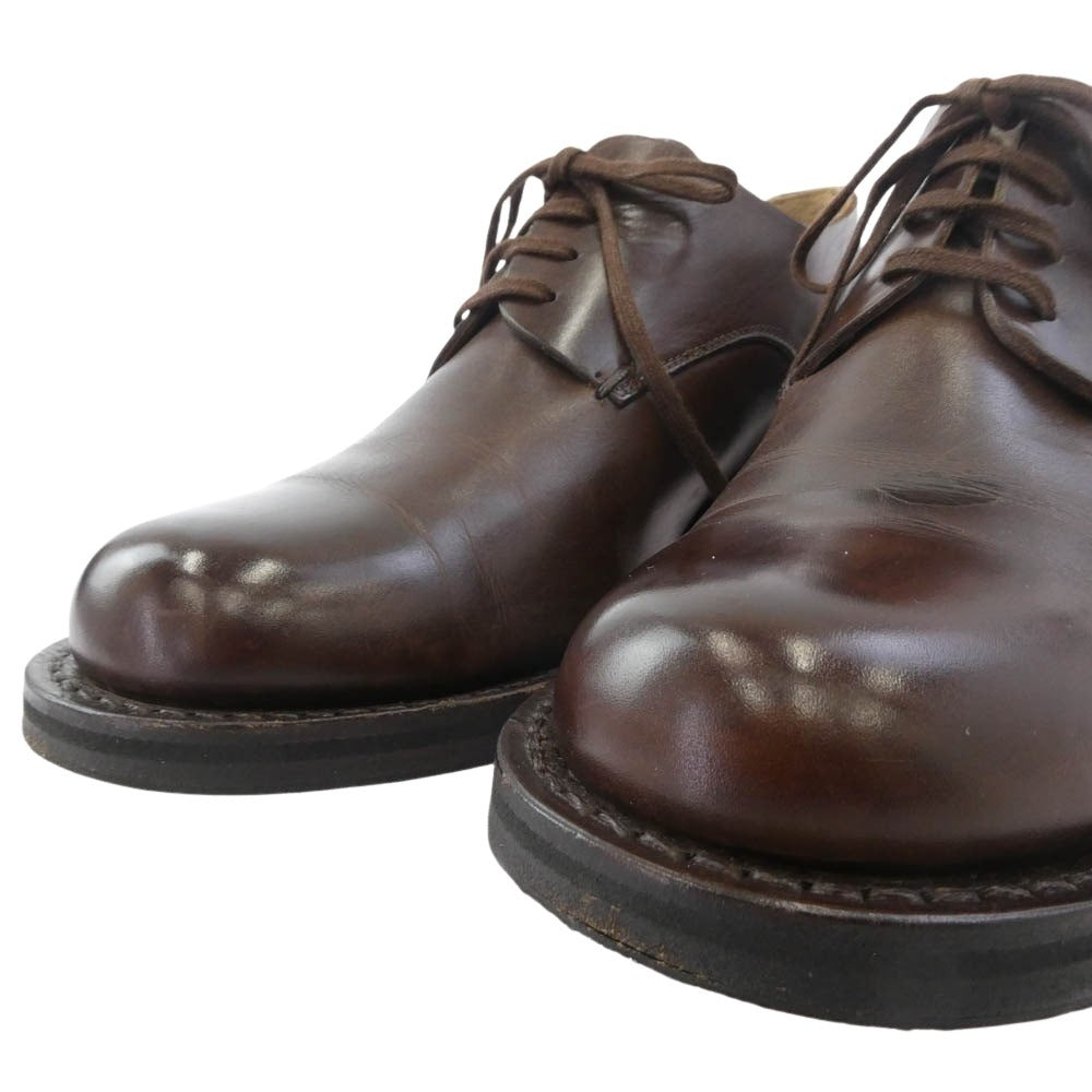 JIL SANDER ジルサンダー Plain toe Oxford プレーントゥ レースアップ レザー シューズ ブラウン系 6.5【中古】