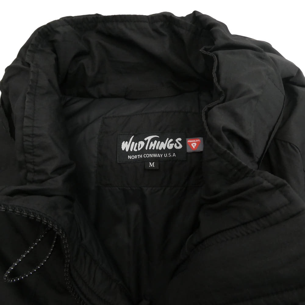 WILDTHINGS ワイルドシングス WT21207SN BIG HAPPY JACKET 中綿 ビッグ ハッピー ジャケット ブラック系 M【中古】