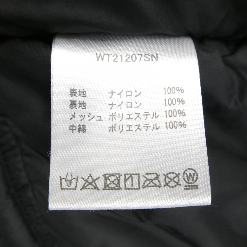 WILDTHINGS ワイルドシングス WT21207SN BIG HAPPY JACKET 中綿 ビッグ ハッピー ジャケット ブラック系 M【中古】
