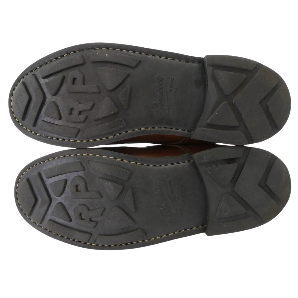 Paraboot パラブーツ ボーリュ― レースアップ レザー ブーツ ブラウン系 7【中古】