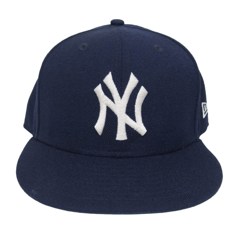 NEW ERA ニューエラ the Apartment ジアパートメント別注 ニューヨークヤンキース ベースボール キャップ 帽子 ネイビー系 60.6cm【中古】
