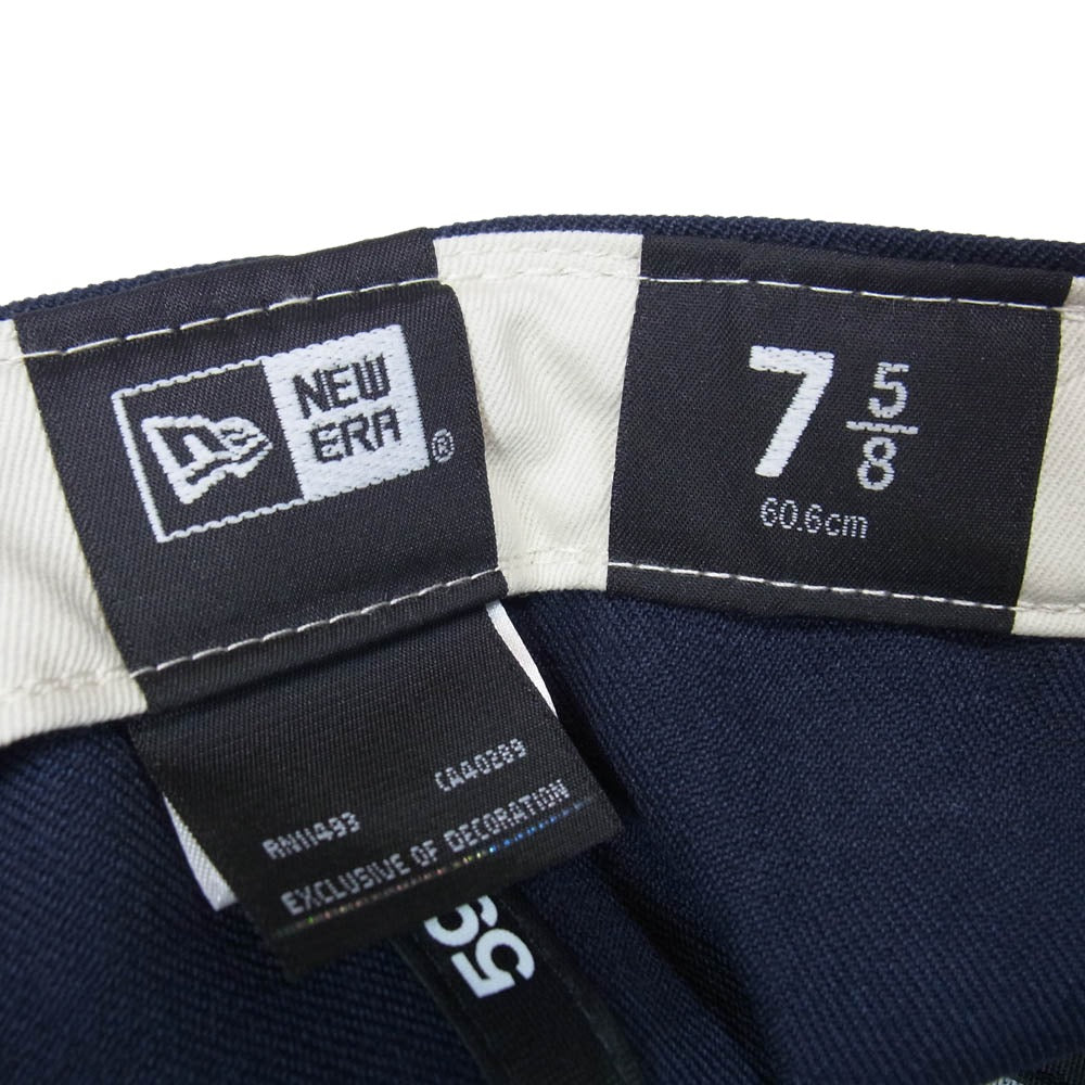 NEW ERA ニューエラ the Apartment ジアパートメント別注 ニューヨークヤンキース ベースボール キャップ 帽子 ネイビー系 60.6cm【中古】