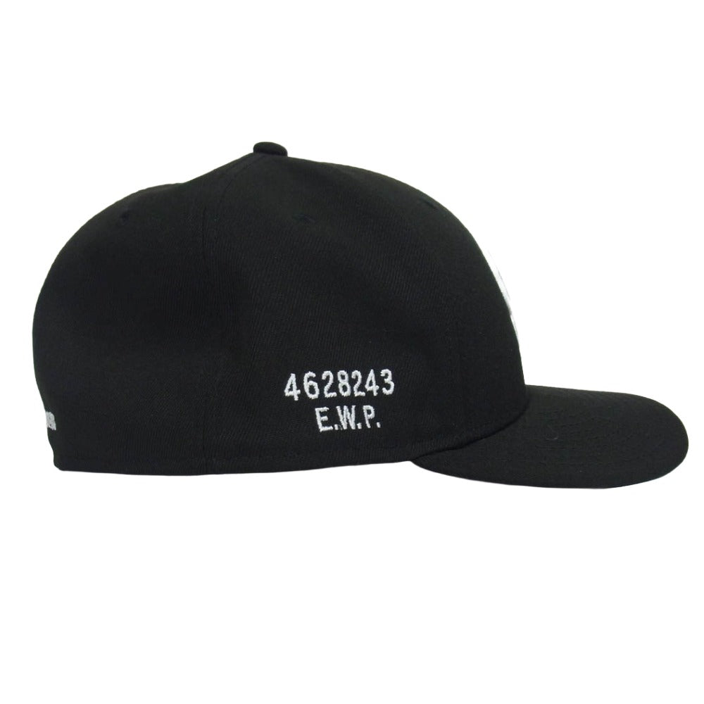 COOTIE クーティー × NEW ERA ニューエラ Low Profile 59FIFTY ベースボール キャップ 帽子 ブラック系 60.6cm【中古】