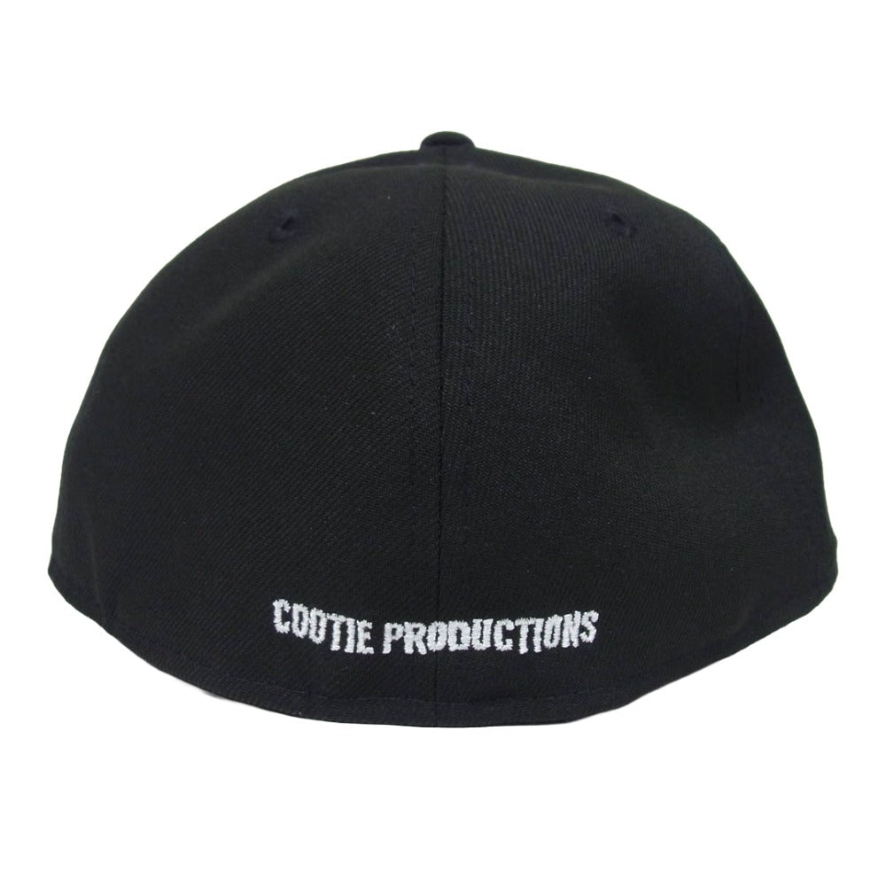 COOTIE クーティー × NEW ERA ニューエラ Low Profile 59FIFTY ベースボール キャップ 帽子 ブラック系 60.6cm【中古】