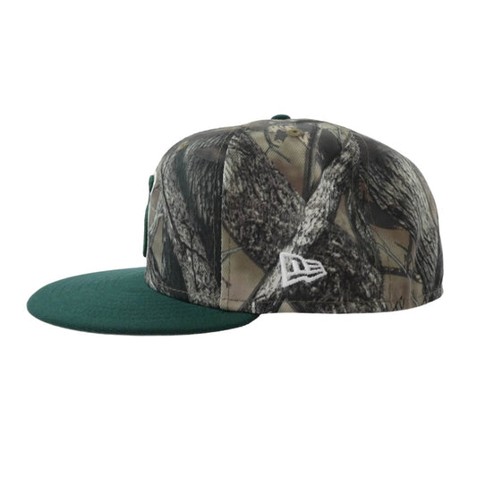 Supreme シュプリーム 25AW × New Era ニューエラ Reaper S Logo TrueTimber HTC Fall Camo ラッパー Sロゴ キャップ 帽子 グリーン系 7 5/8【美品】【中古】