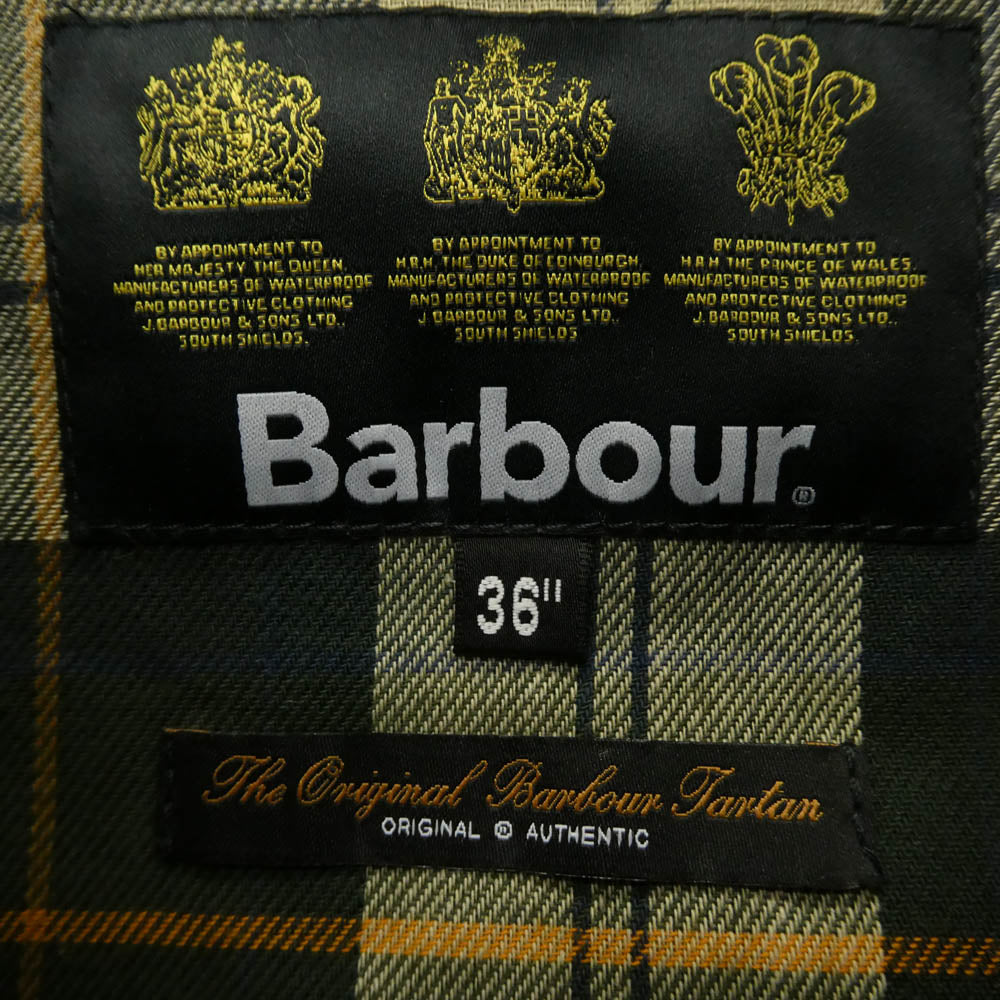 Barbour バブアー MWX0534SG91 BORDER ボーダー Waxed Cotton Coat