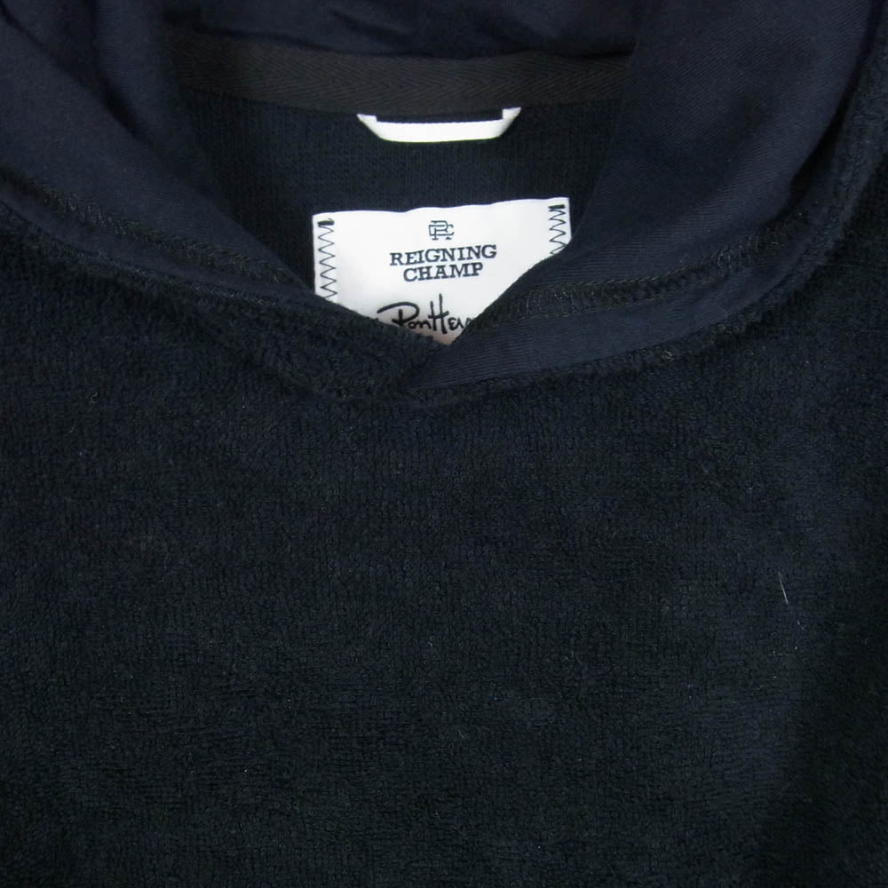 Ron Herman ロンハーマン × REIGNING CHAMP レイニングチャンプ パイル フーディー パーカー ブラック系 M【中古】