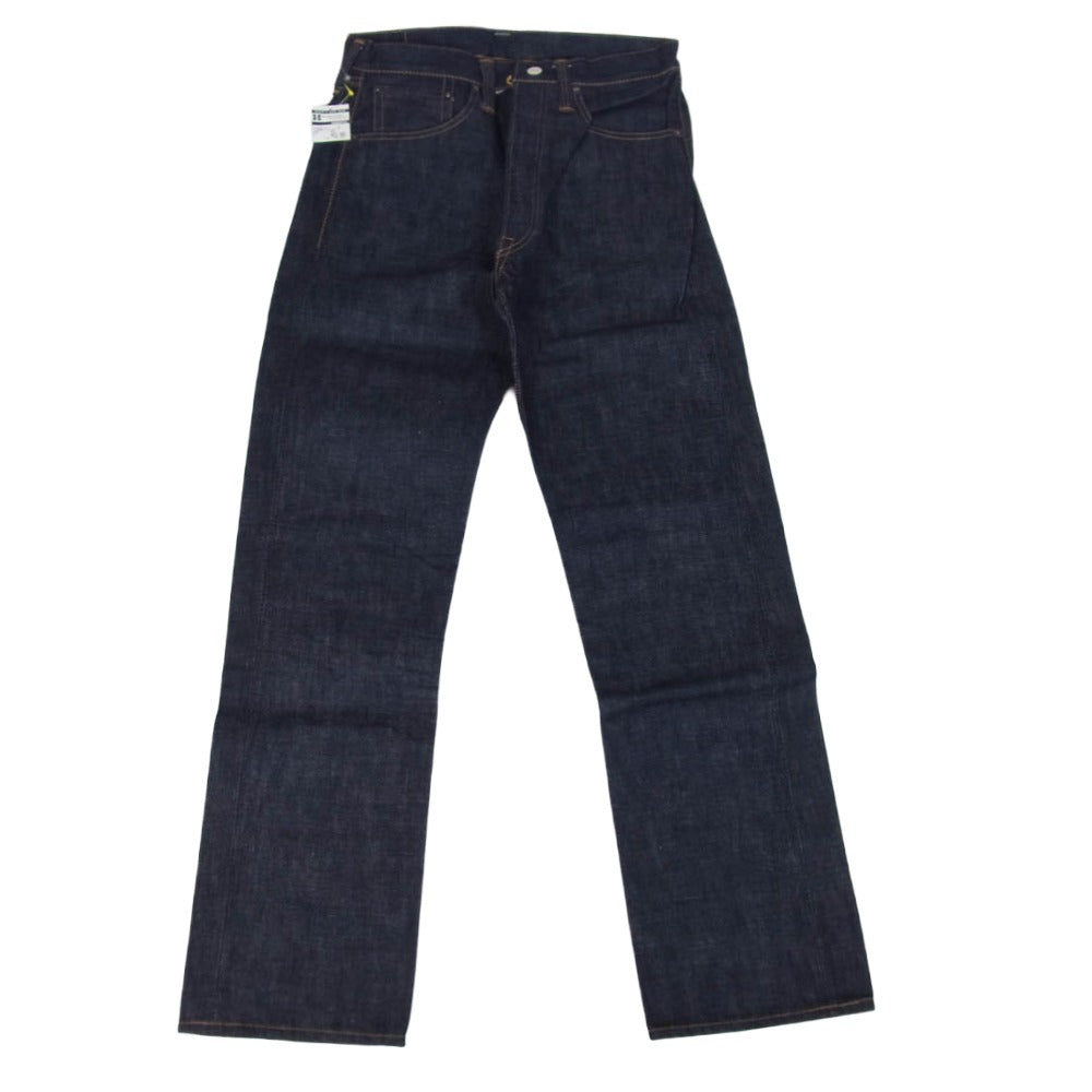 WAREHOUSE ウエアハウス 1001XX ボタンフライ デニム パンツ インディゴブルー系 31【極上美品】【中古】