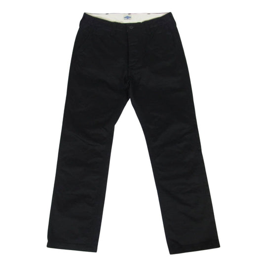 The REAL McCOY'S ザリアルマッコイズ JOE McCOY BLUE SEAL CHINO TROUSERS ジョーマッコイ チノパン トラウザー パンツ ブラック系 32【中古】