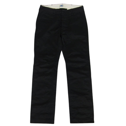 The REAL McCOY'S ザリアルマッコイズ JOE McCOY BLUE SEAL CHINO TROUSERS ジョーマッコイ チノパン トラウザー パンツ ブラック系 33【中古】