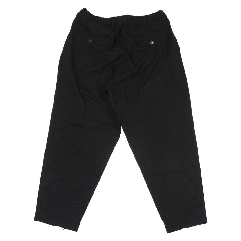 MARNI マルニ 16aw M05KA0028 イージーウエスト ウール スラックス パンツ ブラック系 44【中古】