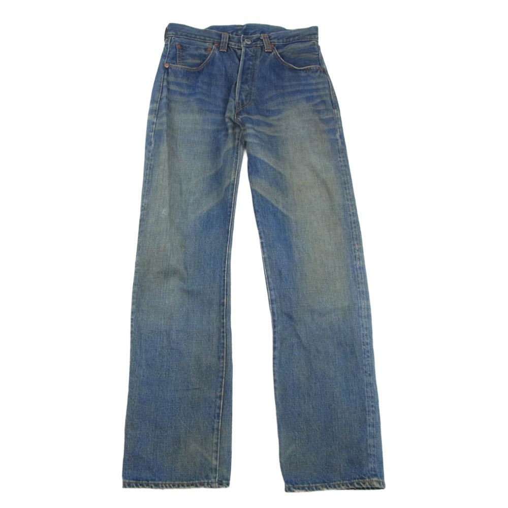 Levi's リーバイス USA製 バレンシア工場 501XX 1947年復刻モデル バレンシア工場 ボタン裏555 インディゴブルー系【中古】