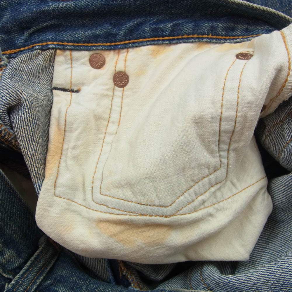 Levi's リーバイス USA製 バレンシア工場 501XX 1947年復刻モデル バレンシア工場 ボタン裏555 インディゴブルー系【中古】