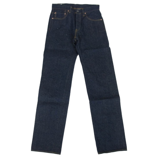 ONI DENIM 鬼デニム ONI-270 Ishikawadai 15oz 石川台デニム ワイドストレート ジーンズ デニム パンツ インディゴブルー系 W30【美品】【中古】
