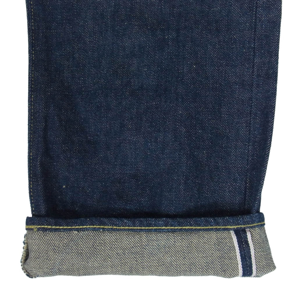 ONI DENIM 鬼デニム ONI-270 Ishikawadai 15oz 石川台デニム ワイドストレート ジーンズ デニム パンツ インディゴブルー系 W30【美品】【中古】