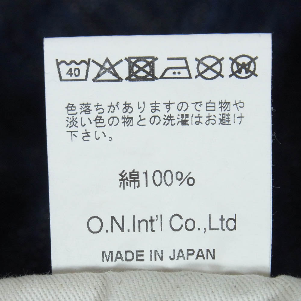ONI DENIM 鬼デニム ONI270-鬼KASE 16oz 天然藍 鬼枷デニム メンズ レギュラーストレート デニム パンツ インディゴブルー系 W31【美品】【中古】