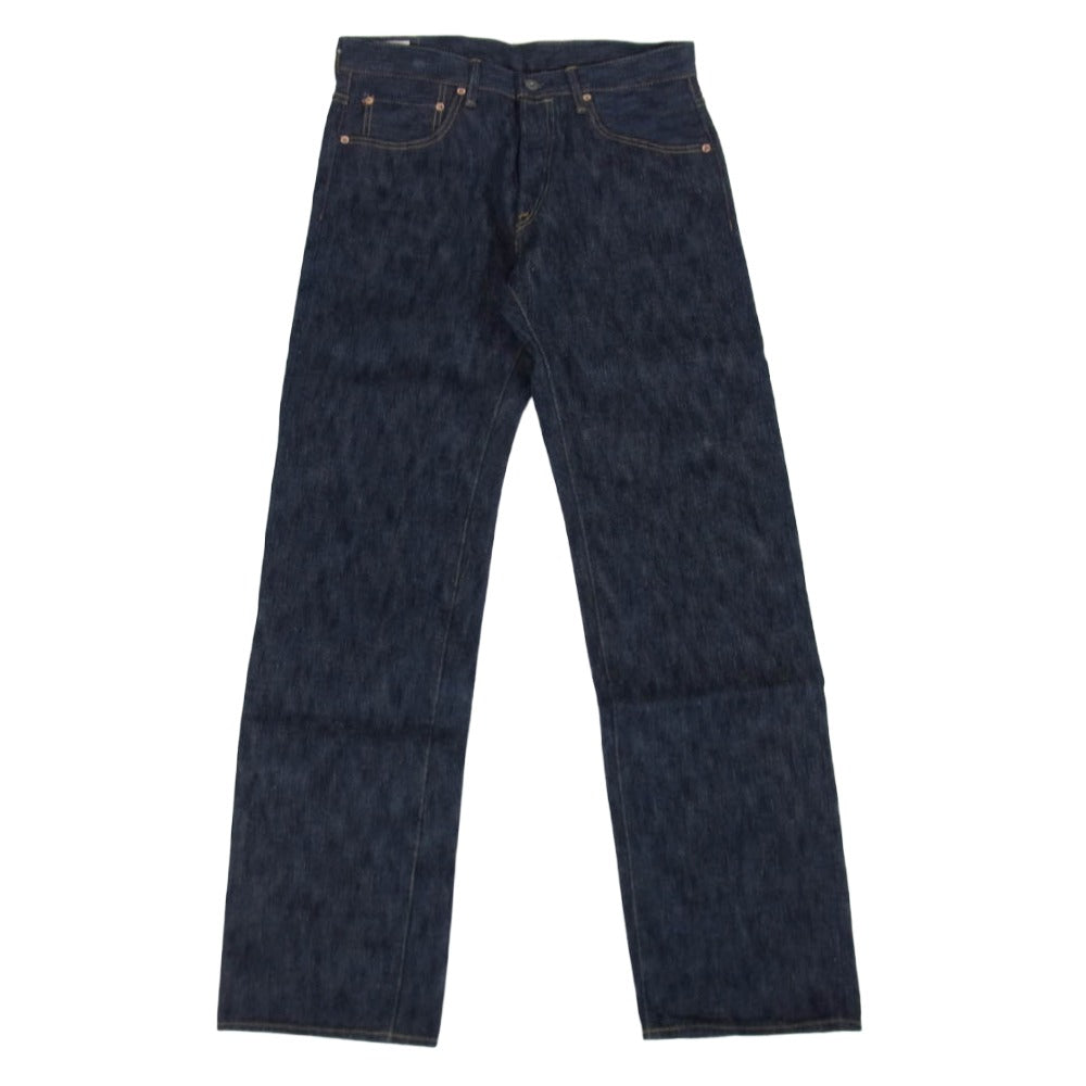 ONI DENIM 鬼デニム ONI270-鬼KASE 16oz 天然藍 鬼枷デニム メンズ レギュラーストレート デニム パンツ インディゴブルー系 W33【美品】【中古】