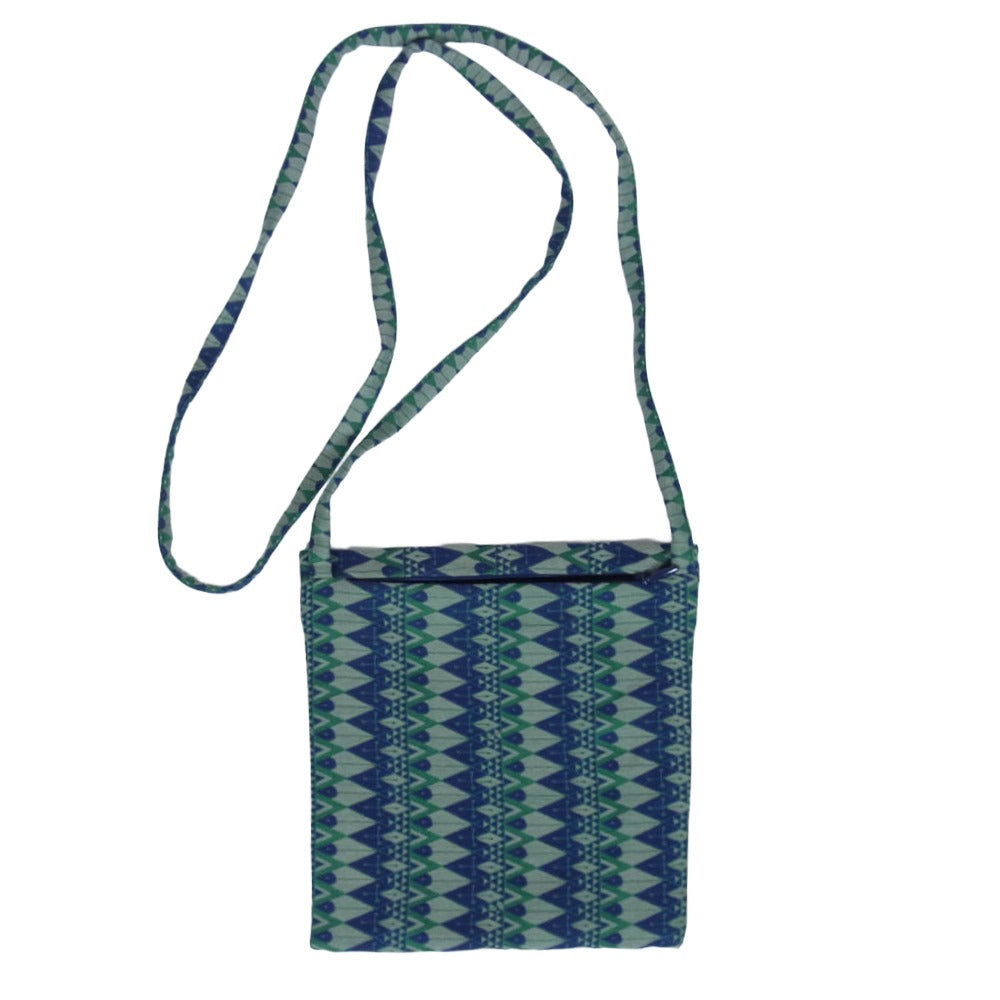 mina perhonen ミナペルホネン aba9790 pocket bag pesce ポケットバッグ ピース ショルダー ポーチ バッグ グリーン系【中古】