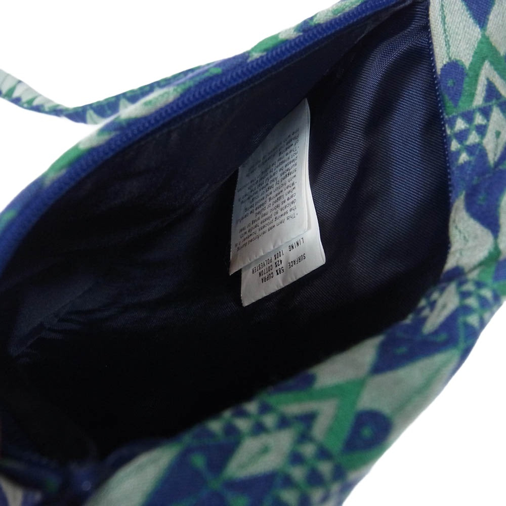 mina perhonen ミナペルホネン aba9790 pocket bag pesce ポケットバッグ ピース ショルダー ポーチ バッグ グリーン系【中古】