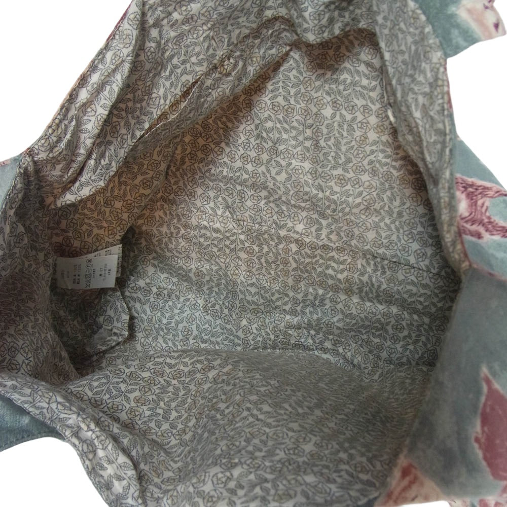 mina perhonen ミナペルホネン ys9904 alive パニーニバッグ ハンド トート バッグ グリーン系【中古】