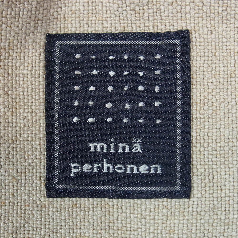mina perhonen ミナペルホネン pi0034 basket bag パッチワーク バスケット トート バッグ マルチカラー系【中古】