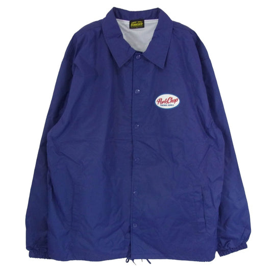 PORKCHOP ポークチョップ コーチ ジャケット パープル系 XL【美品】【中古】