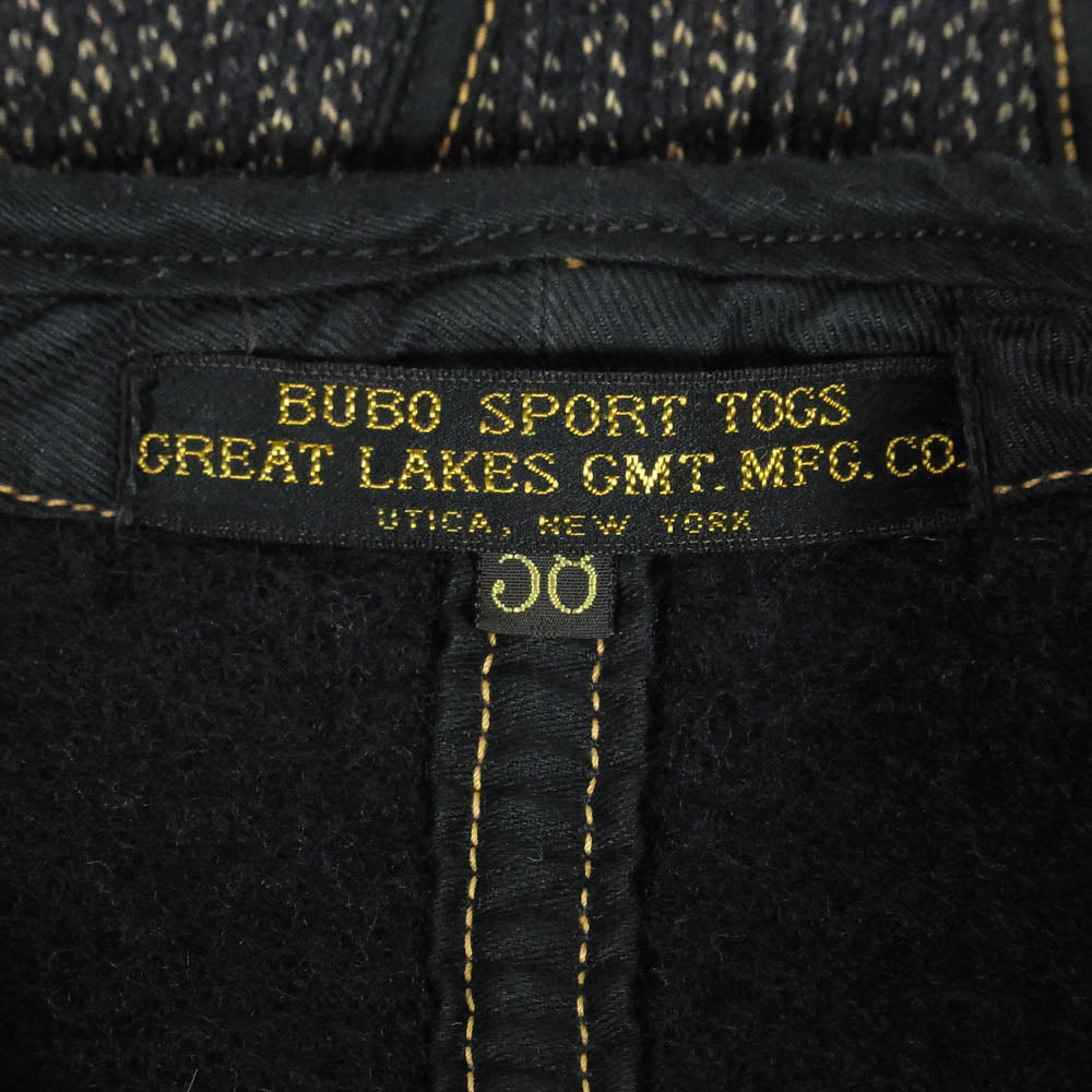 FREEWHEELERS フリーホイーラーズ BRIDGE PORT VEST ブリッジポート ビーチクロス ベスト ブラック系 38【中古】