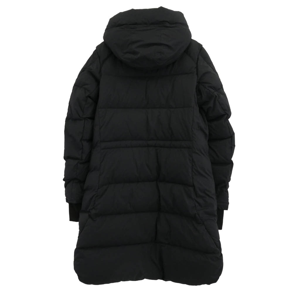 CANADA GOOSE カナダグース 5077L サザビーリーグタグ ALLISTON COAT アリストン ダウン コート ジャケット ブラック系 M【中古】