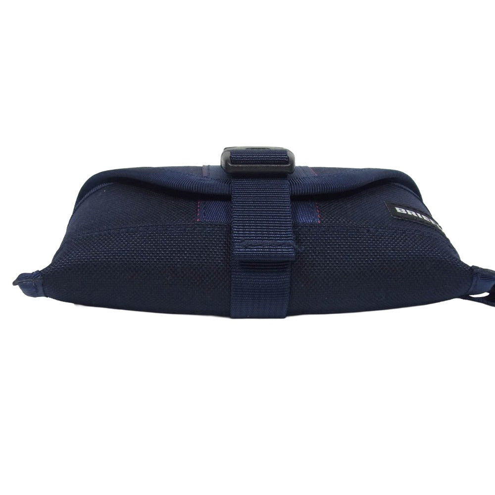 BRIEFING ブリーフィング VISION CASE ビジョン サングラス アイウェア メガネ ケース カラビナ付き ダークネイビー系【中古】