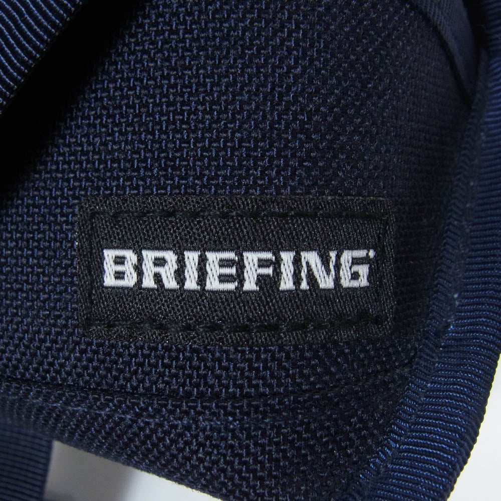 BRIEFING ブリーフィング VISION CASE ビジョン サングラス アイウェア メガネ ケース カラビナ付き ダークネイビー系【中古】