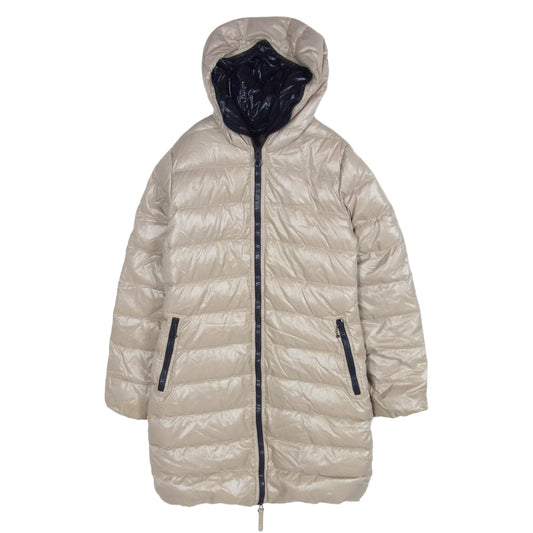 DUVETICA デュベティカ D.1140.00.U ACE アチェ ダウン コート ジャケット ベージュ系 40【中古】