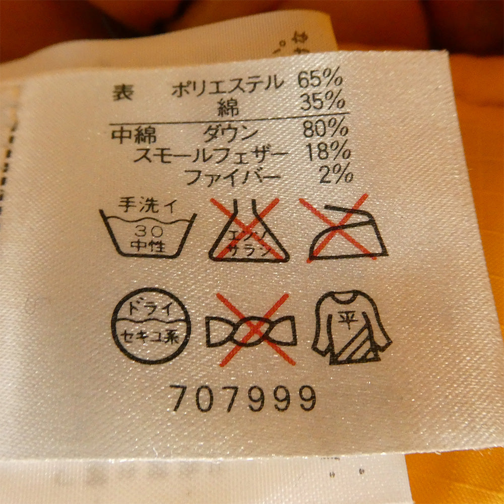THE NORTH FACE ノースフェイス 158649 USA製 茶タグ ダウン ジャケット ブルー系 S【中古】