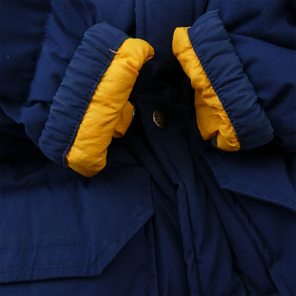 THE NORTH FACE ノースフェイス 158649 USA製 茶タグ ダウン ジャケット ブルー系 S【中古】