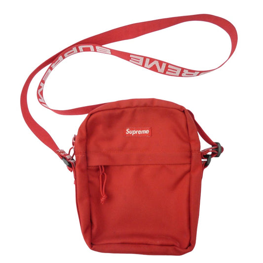 Supreme シュプリーム 18SS Shoulder Bag CORDURA コーデュラ ショルダーバッグ レッド系【中古】