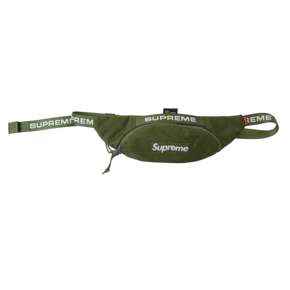 Supreme シュプリーム 22AW Small Waist Bag CORDURA コーデュラ スモール ウエスト バッグ グリーン系【中古】
