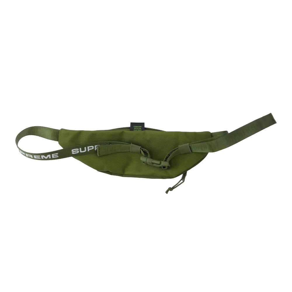 Supreme シュプリーム 22AW Small Waist Bag CORDURA コーデュラ スモール ウエスト バッグ グリーン系【中古】