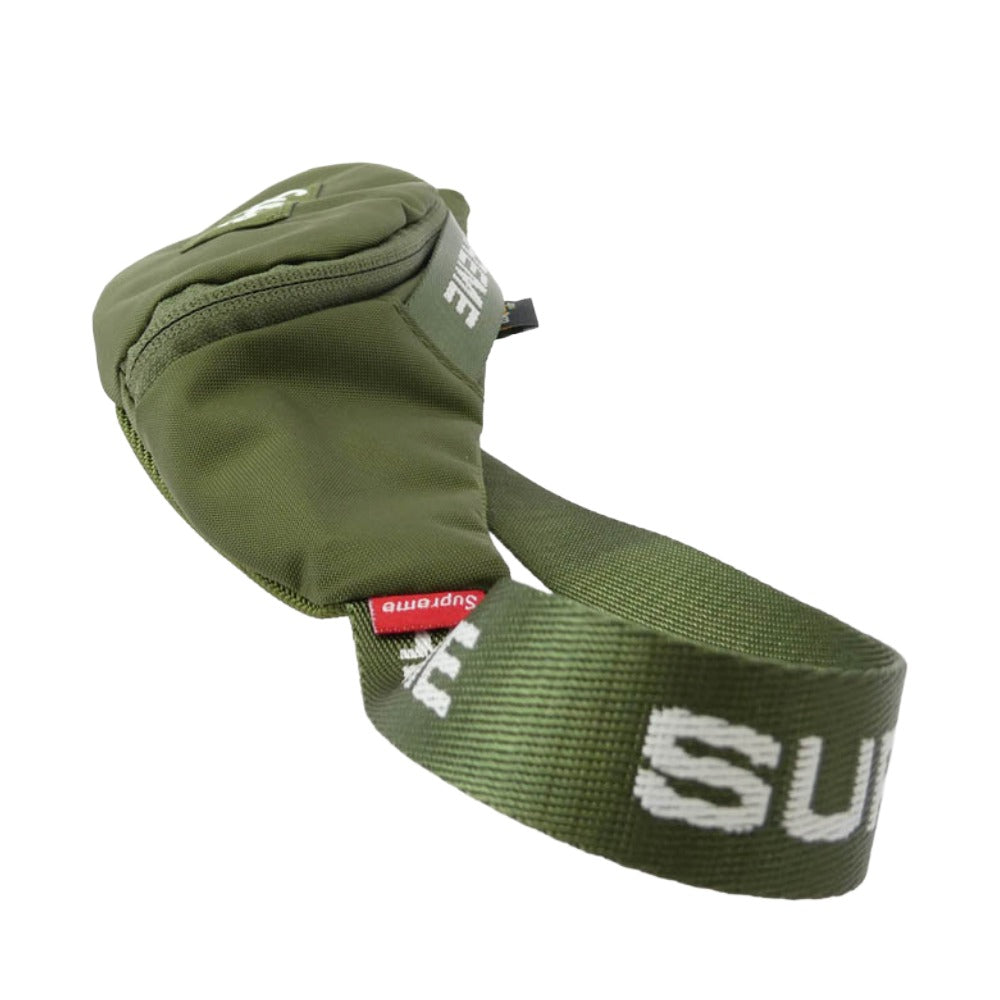Supreme シュプリーム 22AW Small Waist Bag CORDURA コーデュラ スモール ウエスト バッグ グリーン系【中古】
