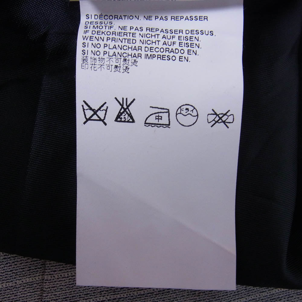 MAISON MARTIN MARGIELA メゾンマルタンマルジェラ 15SS S30FB0068 14ライン 四つタグ ストライプ ジレ ベスト ブラック系【中古】