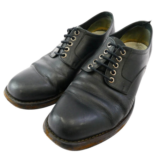 MAISON MARGIELA メゾンマルジェラ 22ライン レザー シューズ ブラック系 42【中古】