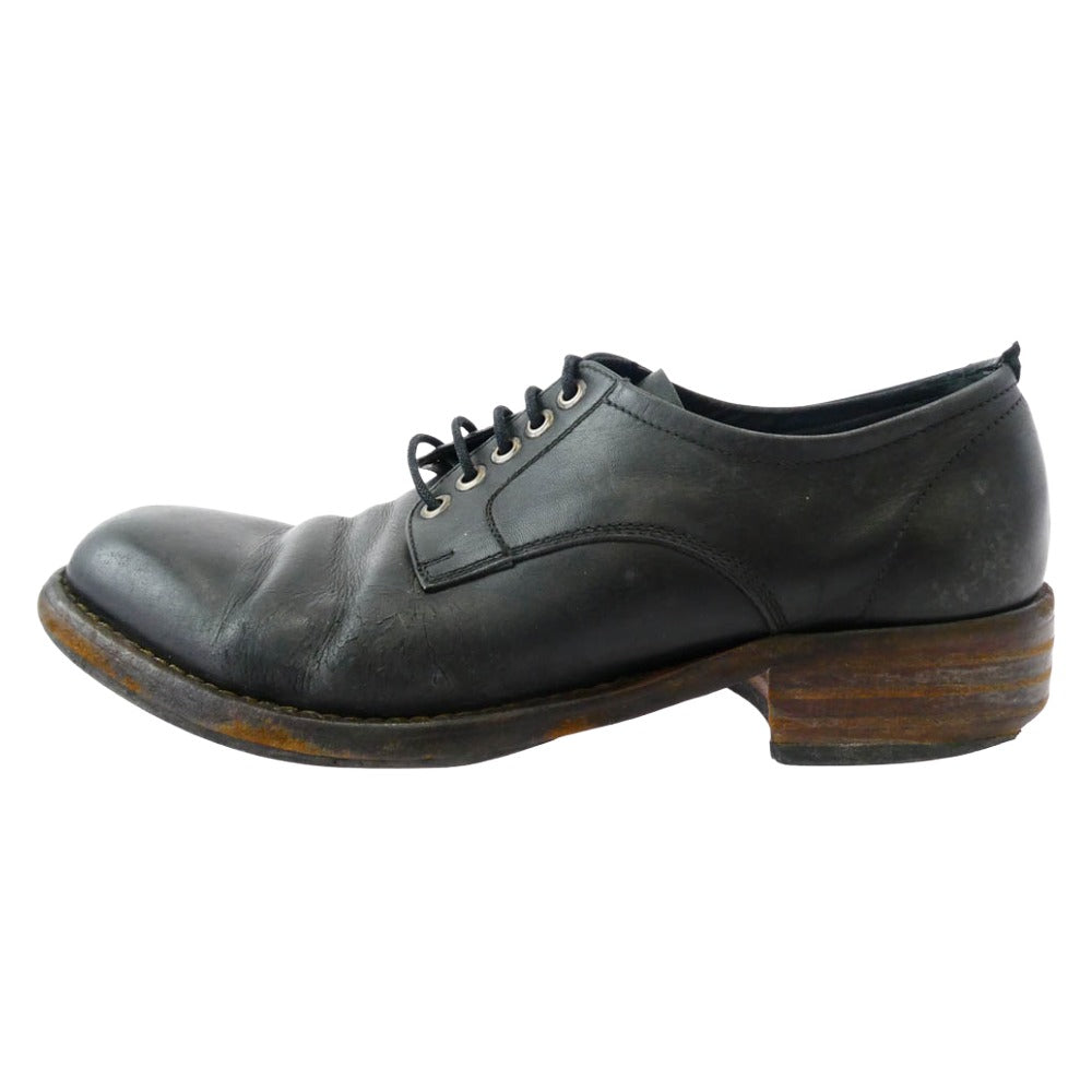 MAISON MARGIELA メゾンマルジェラ 22ライン レザー シューズ ブラック系 42【中古】