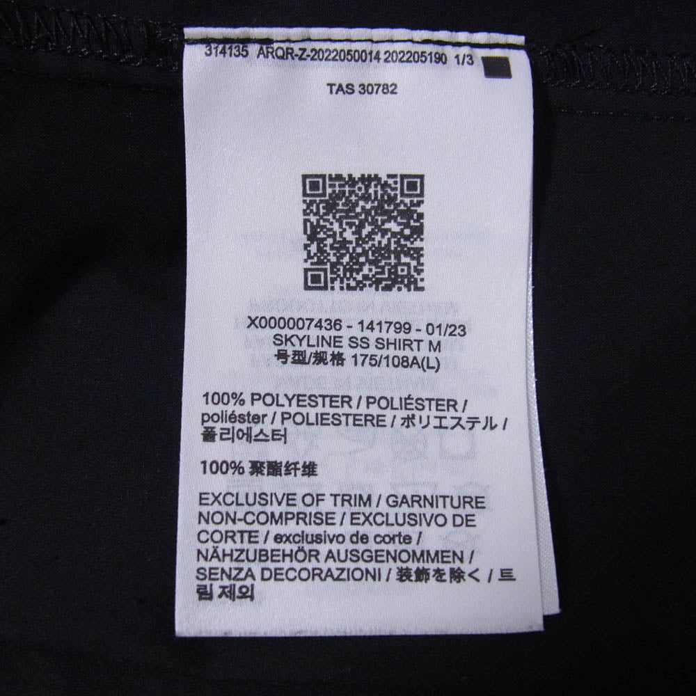 ARC'TERYX アークテリクス X000007436 Skyline SS Shirt スカイライン 半袖 シャツ ブラック系 L【中古】
