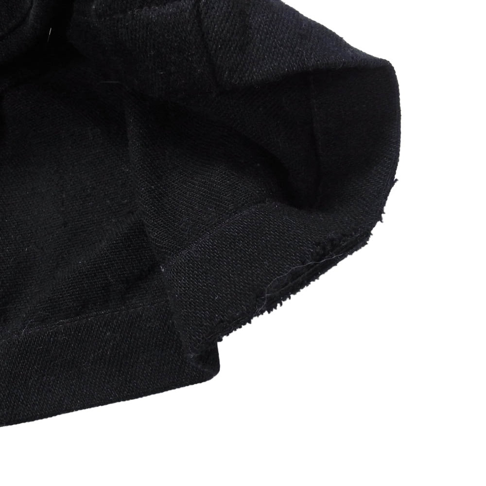 COMOLI コモリ 20SS R01-03003 シルクネップ パラシュート パンツ ブラック系 2【中古】