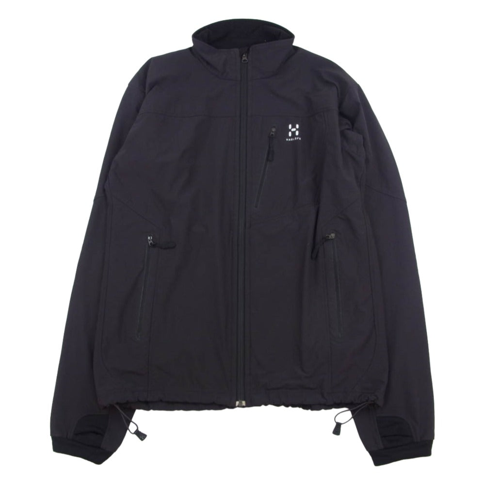 HAGLOFS ホグロフス SE556054869401 ソフトシェル ジャケット マウンテンパーカー ブラック系 L【中古】