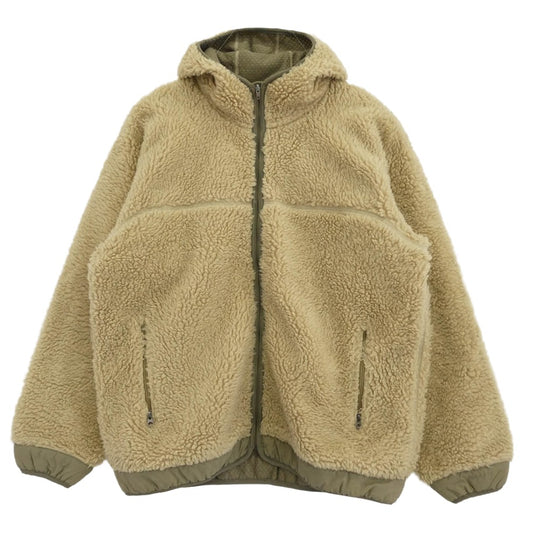 patagonia パタゴニア 04AW 20930 RETRO RHYTHM HOODY レトロ リズム フーディー ボア フリース パーカー ベージュ系 L【中古】